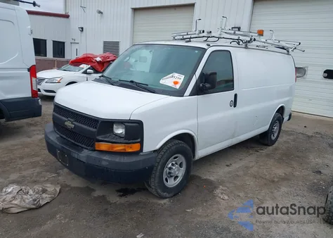 2015 Chevrolet Express 2500 Work Van from USA, damaged, VIN 1GCWGFCF4F1155534